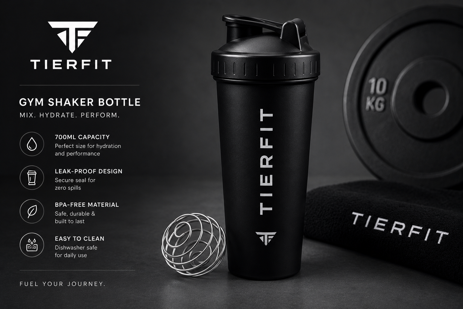 Gym Shaker Bottle